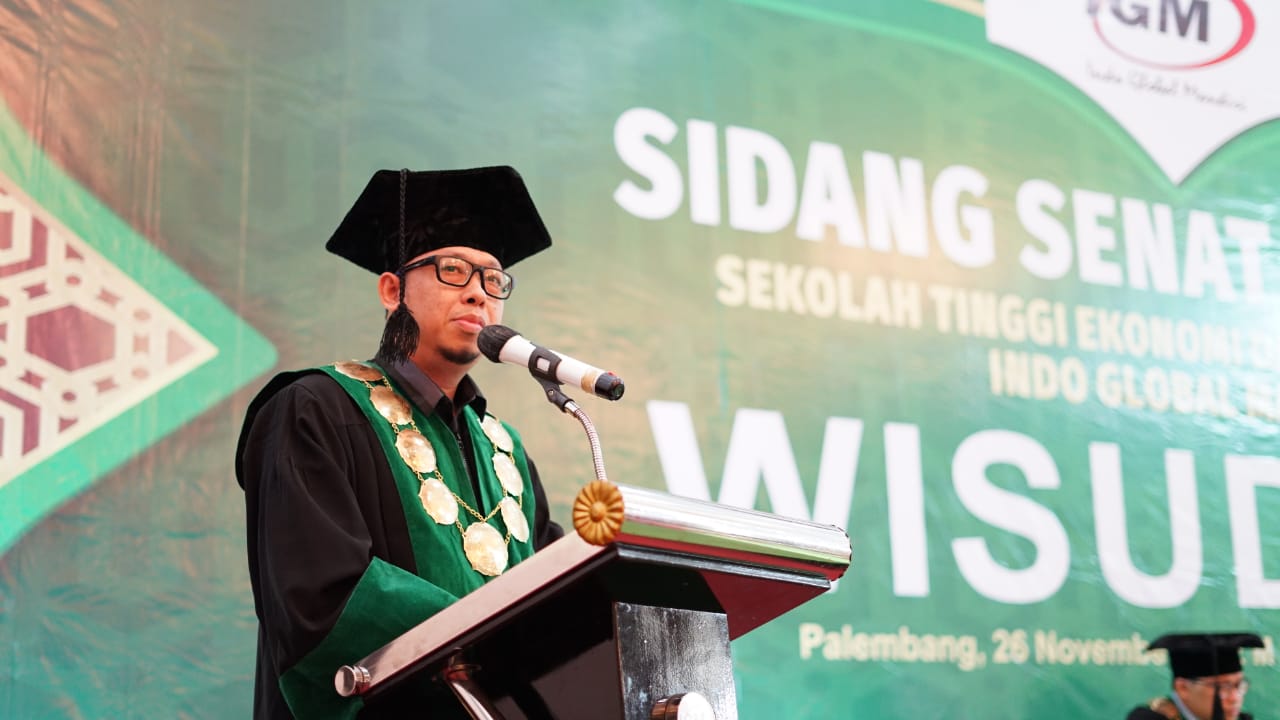 Wisuda ke VI STEBIS Indo Global Mandiri, Lepas 183 Alumni Terbaik